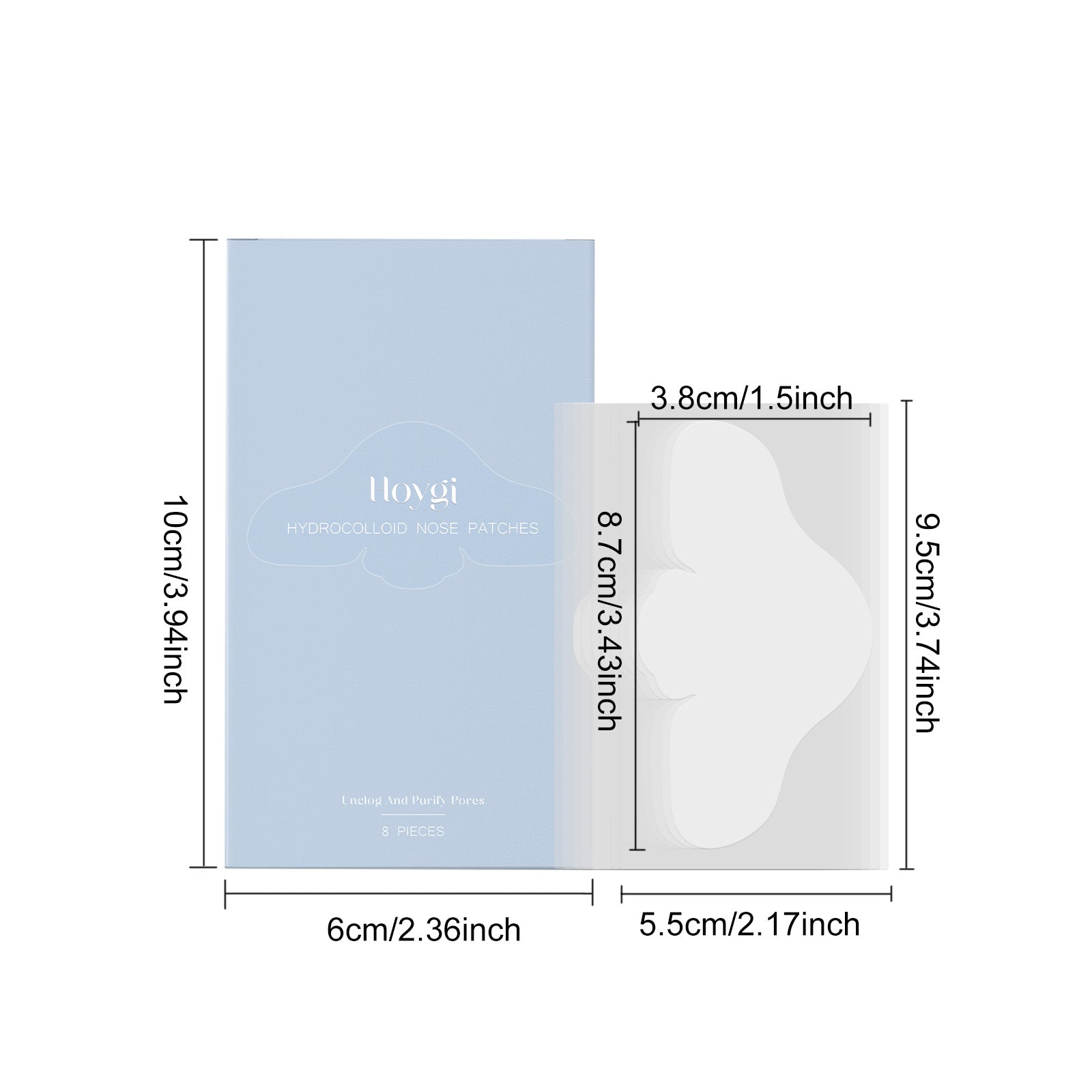 Anti-Blackheads Nose Patches